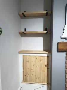 Alcove cupboard